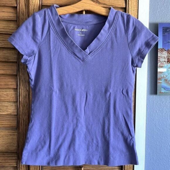5 Short Sleeve 100% Cotton Tees 1 Eddie Bauer S - Picture 11 of 15